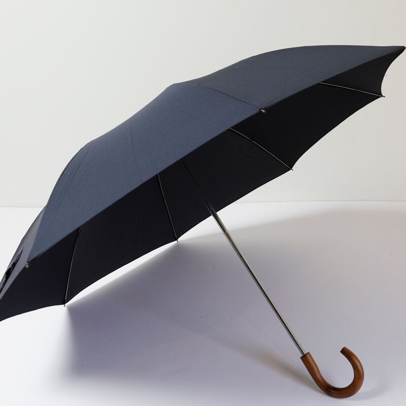 Fox Umbrellas 折り畳み傘TELESCOPIC SMALL ネイビー | LIDT Fox Umbrellas 折り畳み傘TELESCOPIC SMALL ネイビー | LIDT