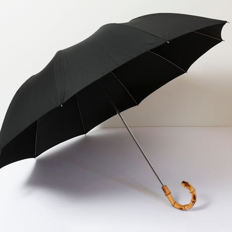 Fox Umbrellas　折り畳み傘 TELESCOPIC REGULAR Whanghee　ブラック