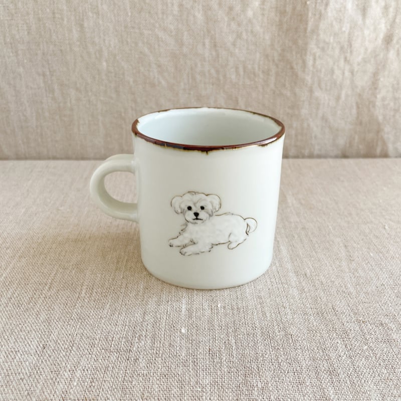 マルチーズマグカップ | nao uchimura 内村七生