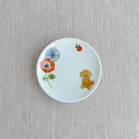 トイプードル（アプリコット）小皿