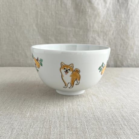 柴犬飯碗(L)