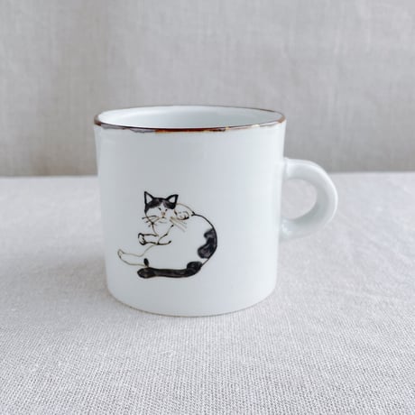 ハチワレマグカップ