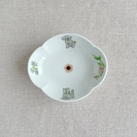 トイプードル（グレー）木瓜鉢