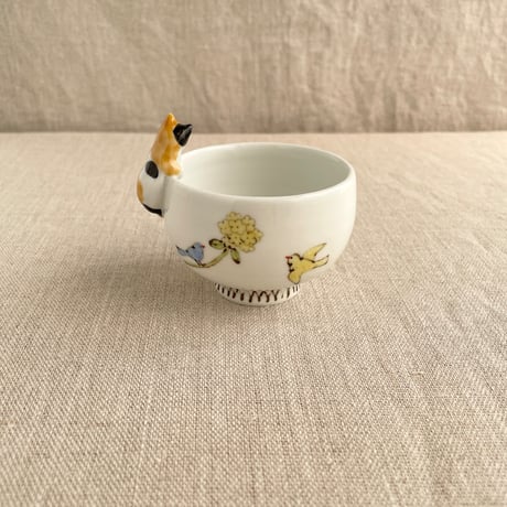 ミケ猫ぐい呑