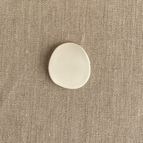 箸置き　トイプードル（白）