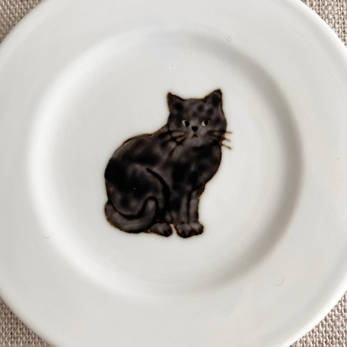 黒猫豆皿 | nao uchimura 内村七生