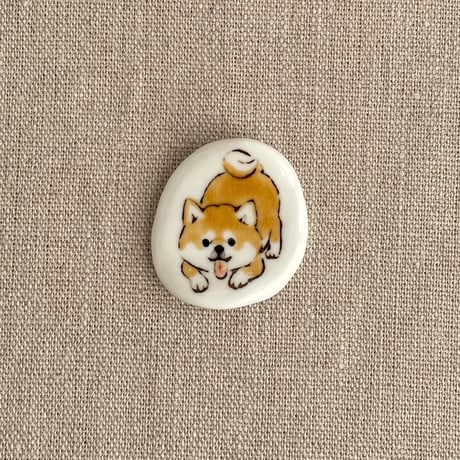 箸置き　柴犬