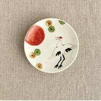鶴小皿
