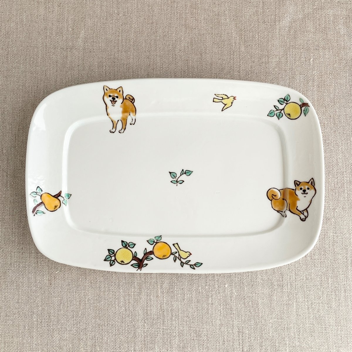 柴犬サンドイッチ皿 | nao uchimura 内村七生