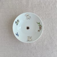 トイプードル（白）碗