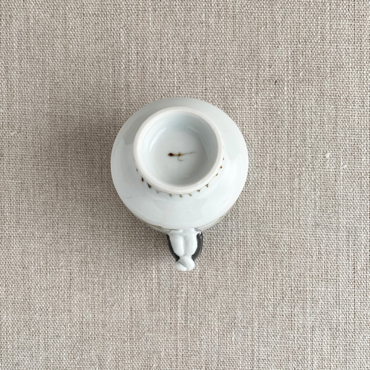 アネモネ黒柴付きおちょこ | nao uchimura 内村七生