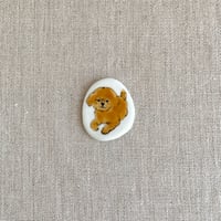 箸置き　トイプードル（アプリコット）