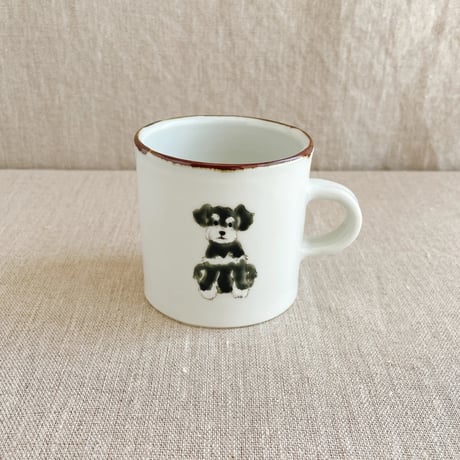 シュナウザーマグカップ