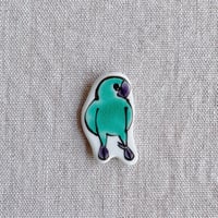箸置き　正面鳥　キミドリ