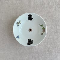 トイプードル（黒）碗