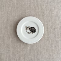 サバ白豆皿