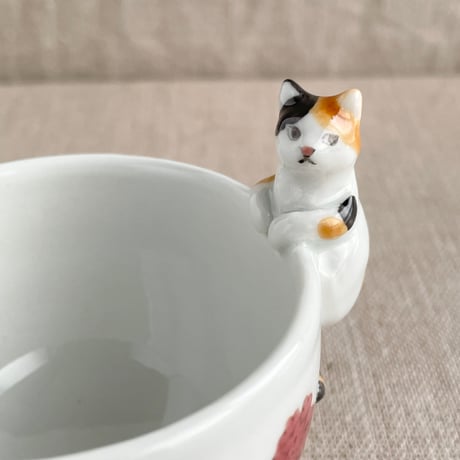 ミケ猫ぐい呑