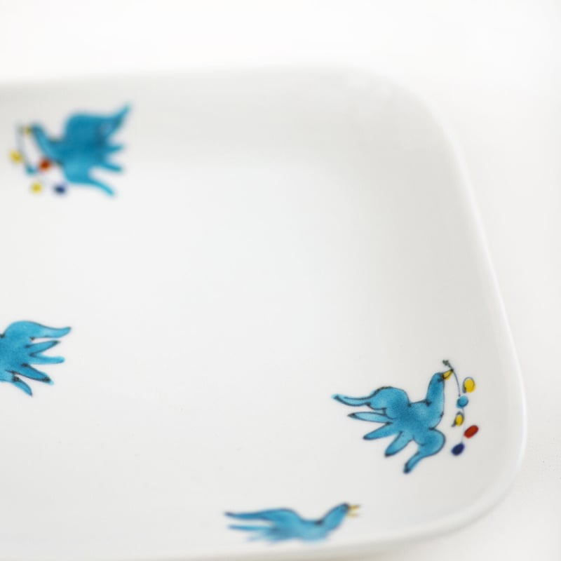 青い鳥パン皿(小) | nao uchimura 内村七生