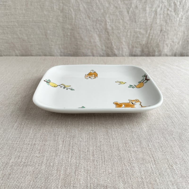 柴犬パン皿(大) | nao uchimura 内村七生