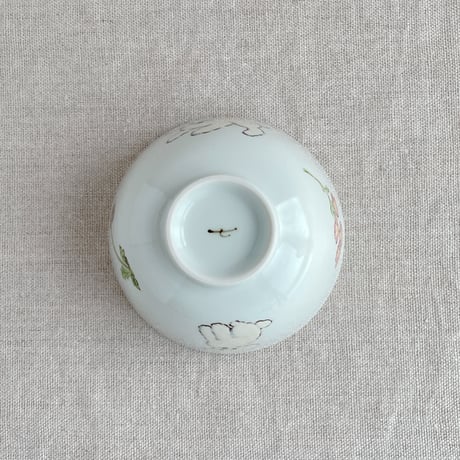 2025ver.トイプードル（白）飯碗(S)