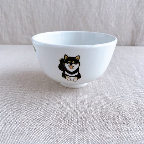黒柴飯碗(M)