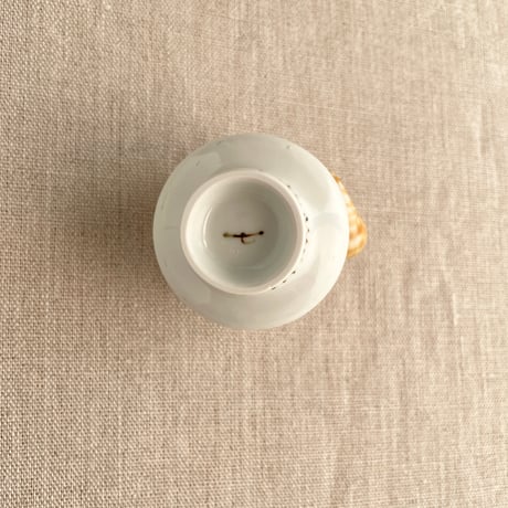茶白猫おちょこ