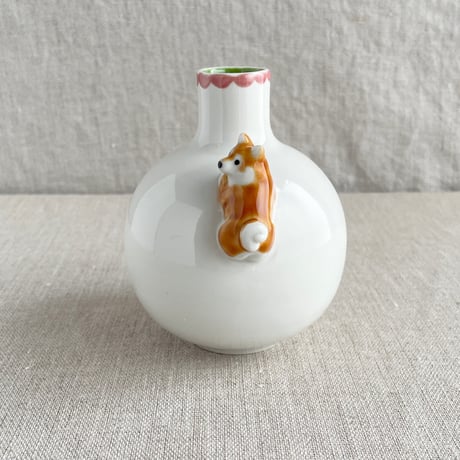 柴犬vase フラスコ形