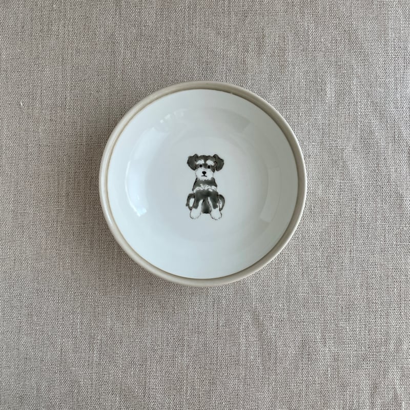 シュナウザー取り皿 | nao uchimura 内村七生