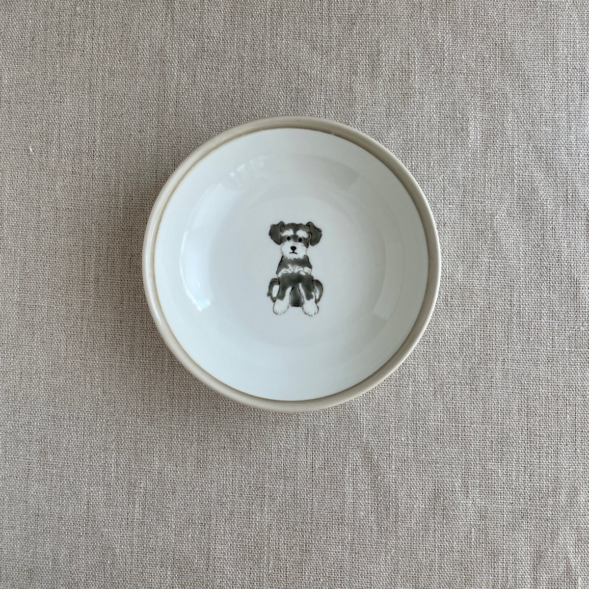 シュナウザー取り皿 | nao uchimura 内村七生