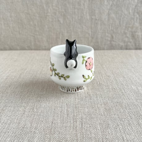 クランベリー黒柴付きおちょこ