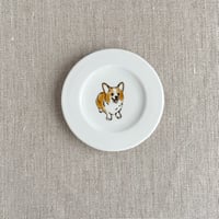 コーギー豆皿