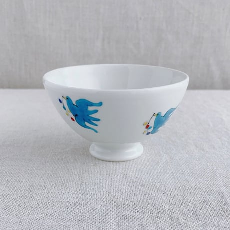 青い鳥ヨーグルトカップ