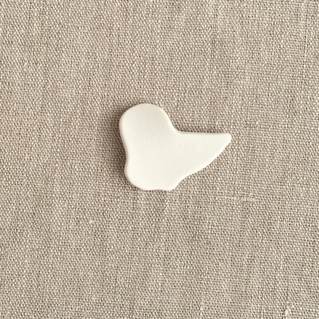 箸置き　横向き鳥(あずき)