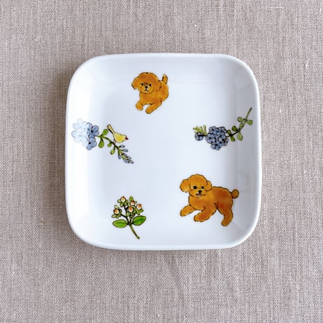 内村七生】パン皿(小) 4枚セット 内村七生】パン皿(小) 4枚セット 内村