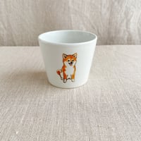 豆柴フリーカップ