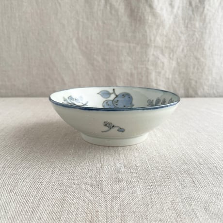 鳥と柘榴碗