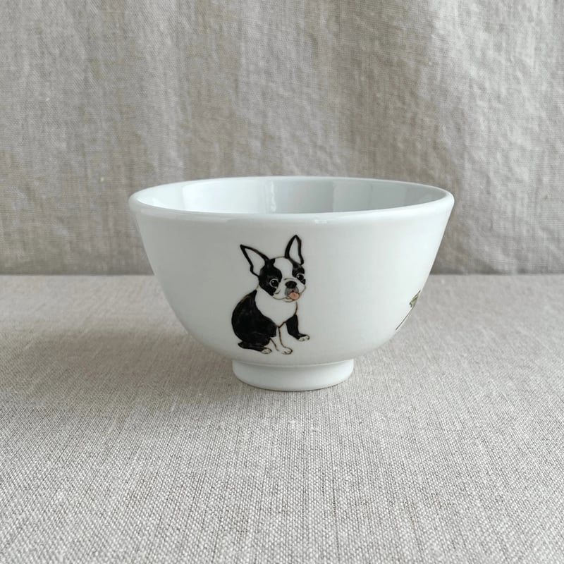 【茶碗　独楽　南蛮七宝】紙箱 茶碗 独楽 南蛮七宝】紙箱