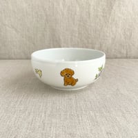 トイプードル（アプリコット）丸鉢