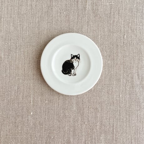 ハチワレ豆皿