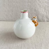 柴犬vase フラスコ形