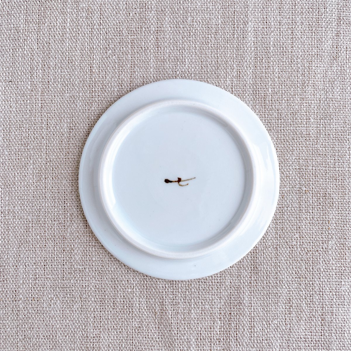 村田森　染付デルフトシェル形 犬　中皿 シェルティ豆皿 | nao uchimura 内村七生