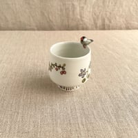 文鳥(桜)おちょこ