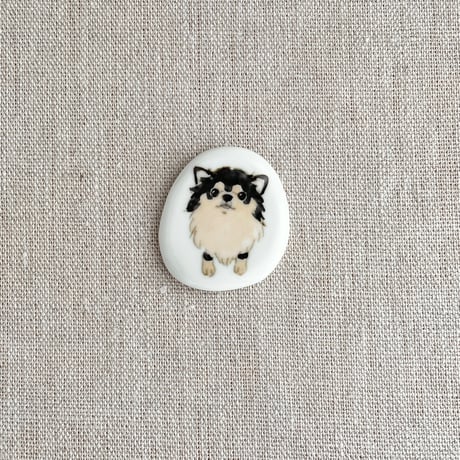 箸置き チワワ（黒）