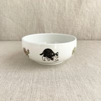 猫(ハチワレ・ミケ）丸鉢