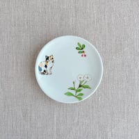 ミケ猫小皿