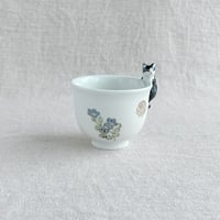 ハチワレチューリップ形ぐい呑み