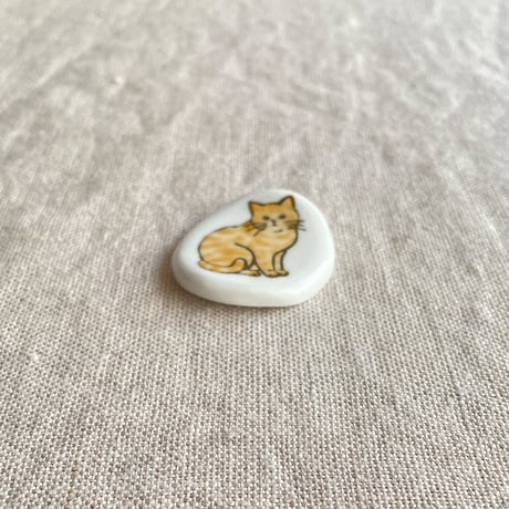 箸置き　茶トラ