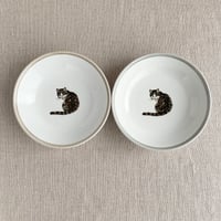 文鳥4寸皿（桜、シナモン、白） | nao uchimura 内村七生