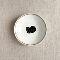 黒猫取り皿
