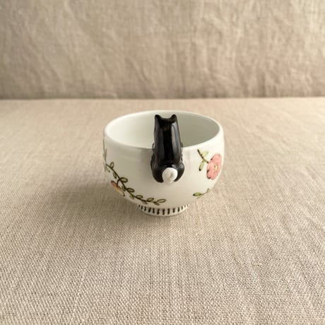 クランベリー黒柴付きぐい呑